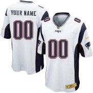 Camiseta New England Patriots Blanco Nike Gold Elite NFL Hombre
